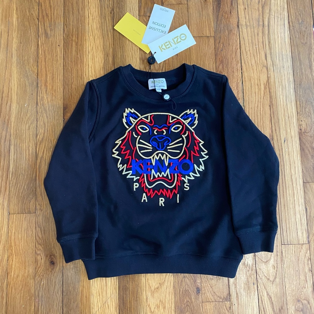 KENZO BOYS TIGER SWEATSHIRT EXCLUSIVE EDITION